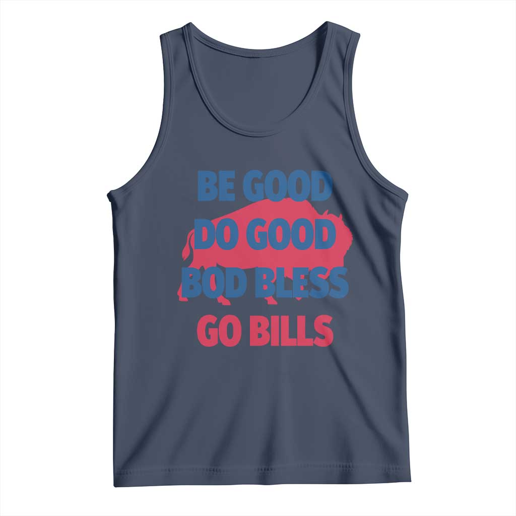 Football Lovers Tank Top Game Day Be Good Do Good God Bless Go BFB - Wonder Print Shop