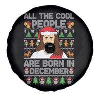 Funny Jesus Christmas December Birthday Spare Tire Cover Ugly Xmas - Wonder Print Shop
