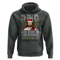 Funny Jesus Christmas December Birthday Hoodie Ugly Xmas - Wonder Print Shop