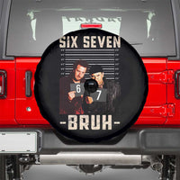 Funny 6 7 Meme Spare Tire Cover Retro Home Christmas Movie Alone - Wonder Print Shop