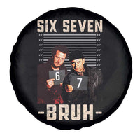 Funny 6 7 Meme Spare Tire Cover Retro Home Christmas Movie Alone - Wonder Print Shop