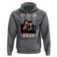Funny 6 7 Meme Hoodie Retro Home Christmas Movie Alone - Wonder Print Shop