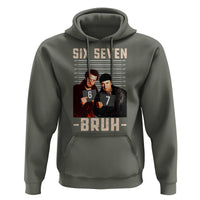Funny 6 7 Meme Hoodie Retro Home Christmas Movie Alone - Wonder Print Shop