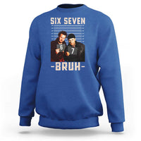 Funny 6 7 Meme Sweatshirt Retro Home Christmas Movie Alone - Wonder Print Shop
