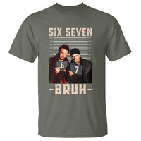 Funny 6 7 Meme T Shirt Retro Home Christmas Movie Alone - Wonder Print Shop