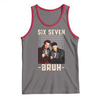 Funny 6 7 Meme Tank Top Retro Home Christmas Movie Alone - Wonder Print Shop