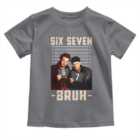 Funny 6 7 Meme Toddler T Shirt Retro Home Christmas Movie Alone - Wonder Print Shop