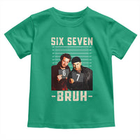Funny 6 7 Meme Toddler T Shirt Retro Home Christmas Movie Alone - Wonder Print Shop