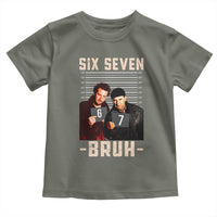 Funny 6 7 Meme Toddler T Shirt Retro Home Christmas Movie Alone - Wonder Print Shop
