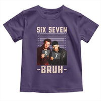 Funny 6 7 Meme Toddler T Shirt Retro Home Christmas Movie Alone - Wonder Print Shop