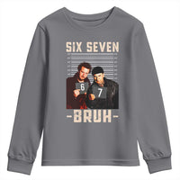 Funny 6 7 Meme Youth Sweatshirt Retro Home Christmas Movie Alone - Wonder Print Shop