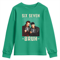 Funny 6 7 Meme Youth Sweatshirt Retro Home Christmas Movie Alone - Wonder Print Shop