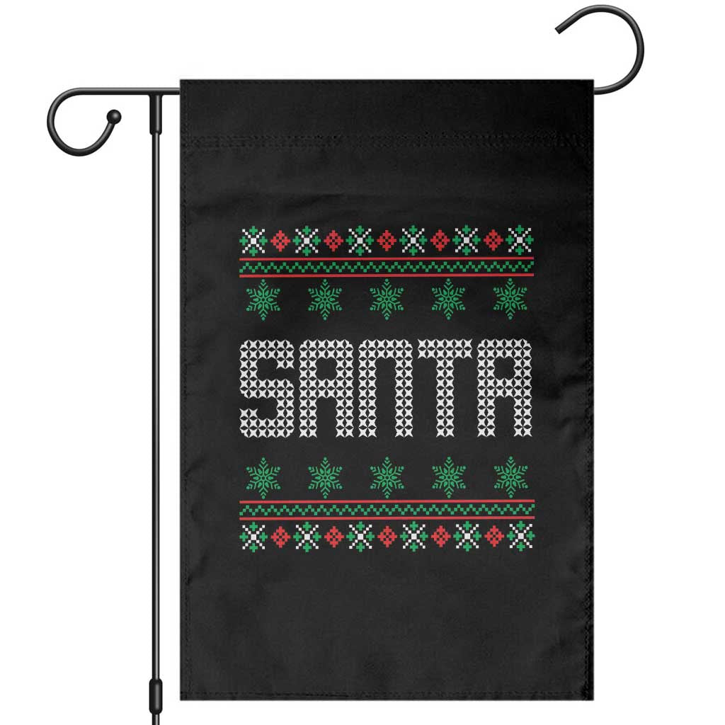I'm So Good Santa Came Twice Santa Garden Flag Funny Ugly Matching Couple Christmas Outfit Pajama - Wonder Print Shop