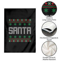 I'm So Good Santa Came Twice Santa Garden Flag Funny Ugly Matching Couple Christmas Outfit Pajama - Wonder Print Shop