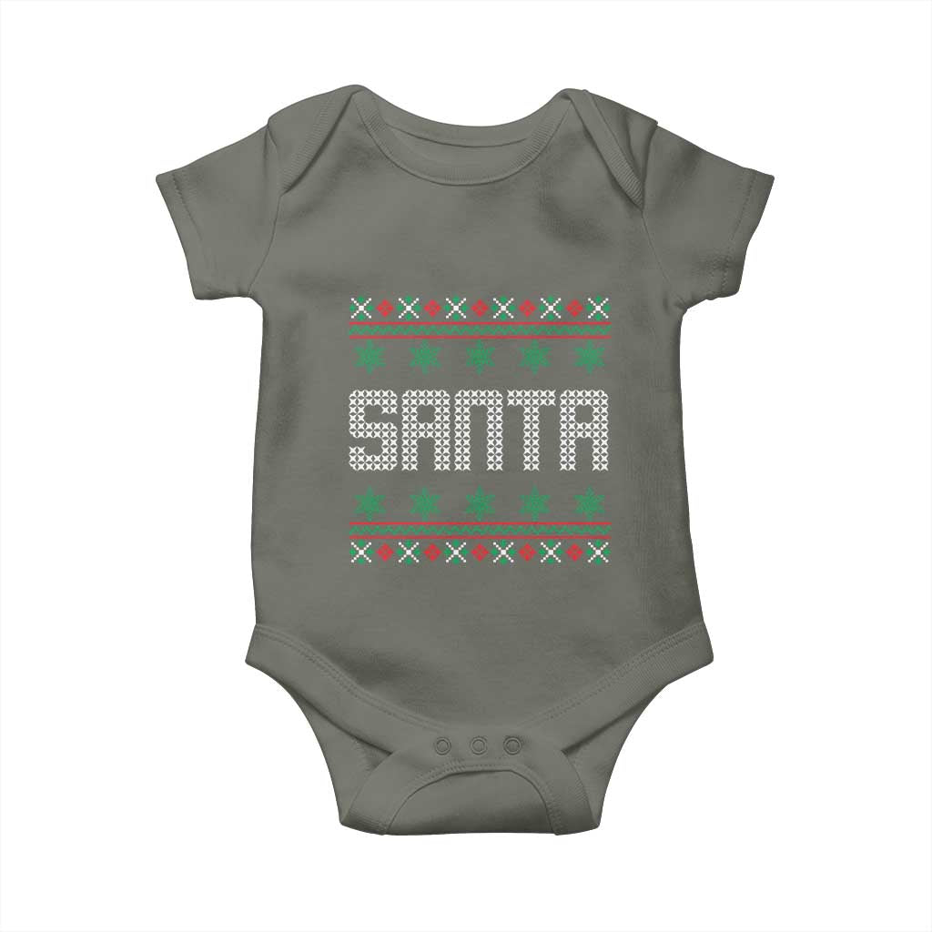 I'm So Good Santa Came Twice Santa Baby Onesie Funny Ugly Matching Couple Christmas Outfit Pajama - Wonder Print Shop