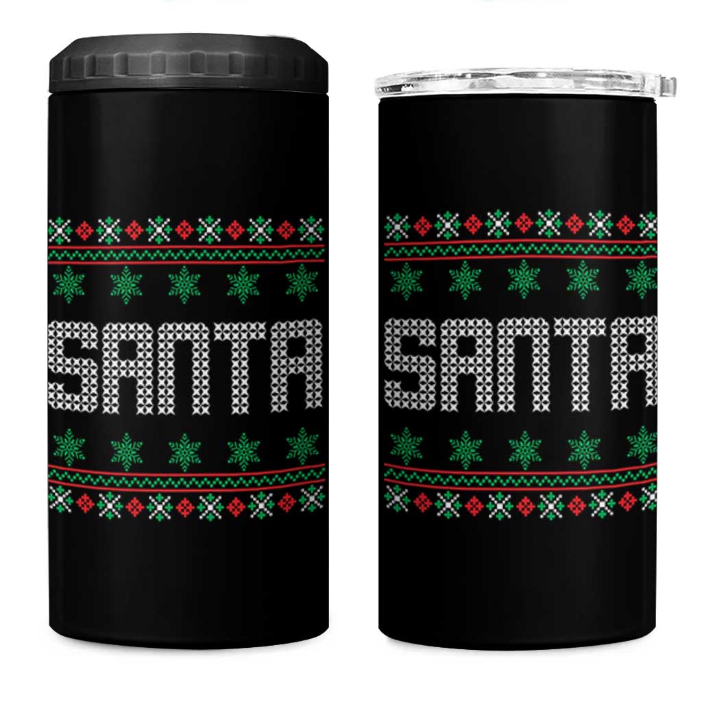 I'm So Good Santa Came Twice Santa 4 in 1 Can Cooler Tumbler Funny Ugly Matching Couple Christmas Outfit Pajama - Wonder Print Shop