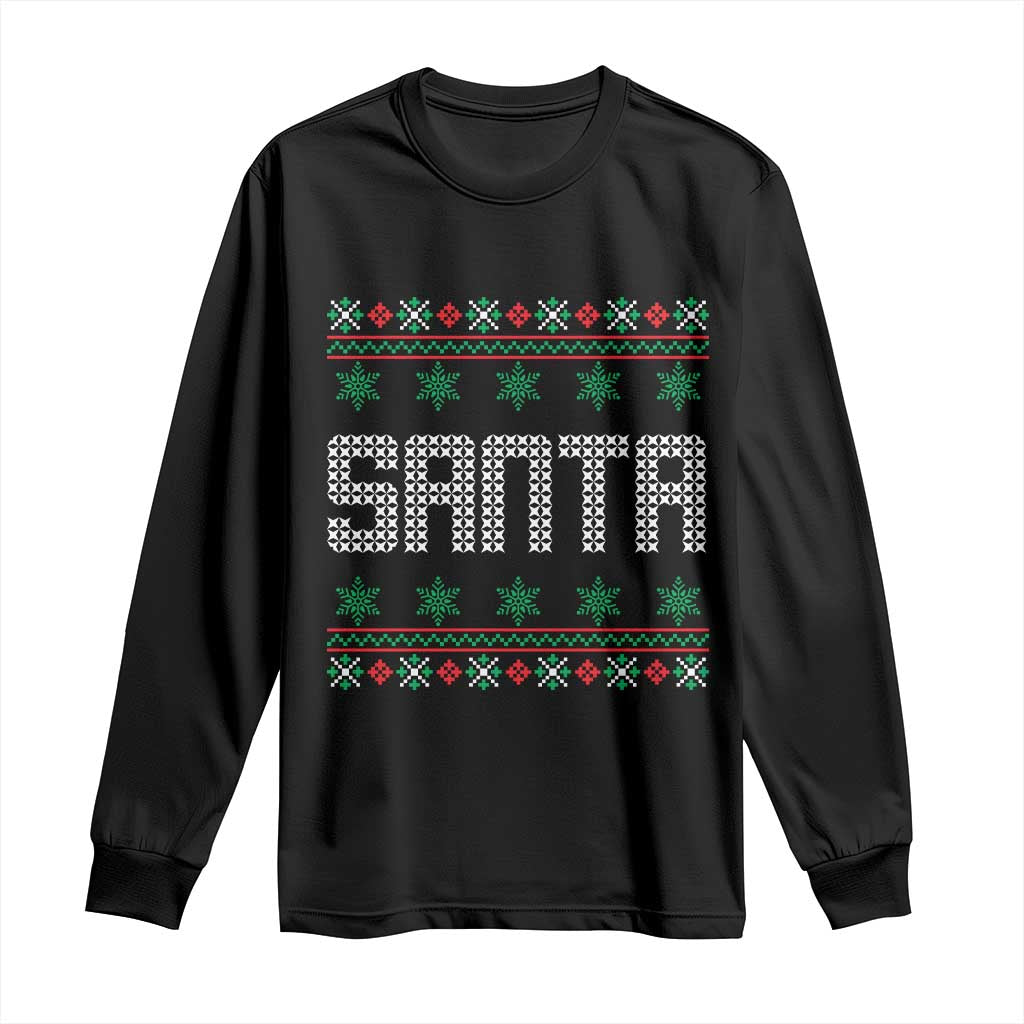 I'm So Good Santa Came Twice Santa Long Sleeve Shirt Funny Ugly Matching Couple Christmas Outfit Pajama - Wonder Print Shop