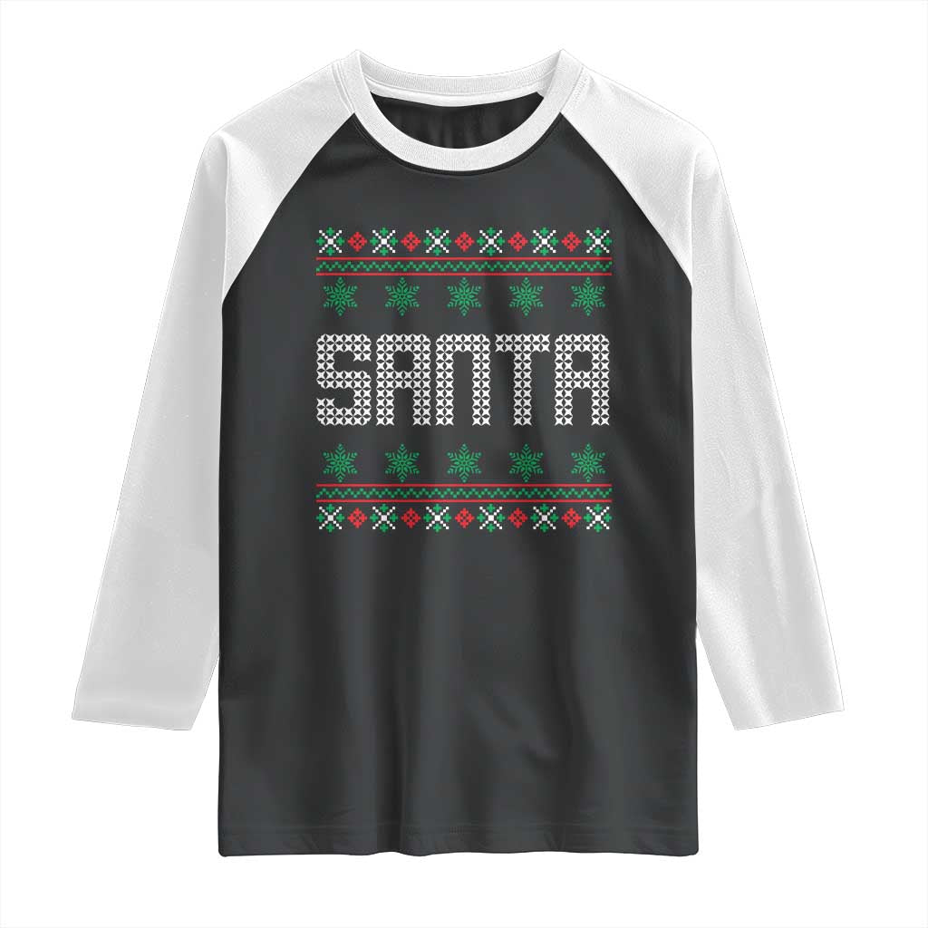 I'm So Good Santa Came Twice Santa Raglan Shirt Funny Ugly Matching Couple Christmas Outfit Pajama - Wonder Print Shop
