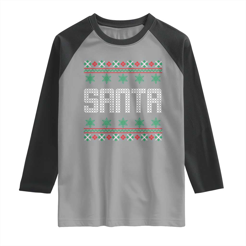 I'm So Good Santa Came Twice Santa Raglan Shirt Funny Ugly Matching Couple Christmas Outfit Pajama - Wonder Print Shop