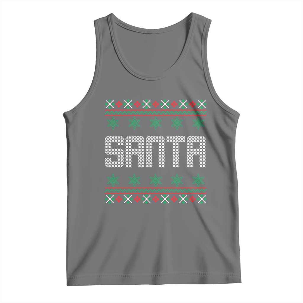 I'm So Good Santa Came Twice Santa Tank Top Funny Ugly Matching Couple Christmas Outfit Pajama - Wonder Print Shop