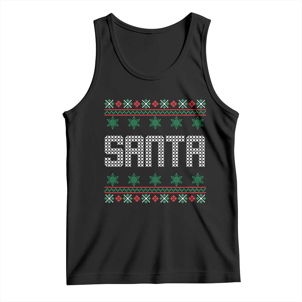 I'm So Good Santa Came Twice Santa Tank Top Funny Ugly Matching Couple Christmas Outfit Pajama - Wonder Print Shop