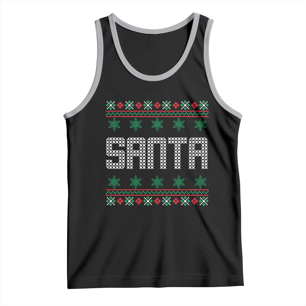 I'm So Good Santa Came Twice Santa Tank Top Funny Ugly Matching Couple Christmas Outfit Pajama - Wonder Print Shop