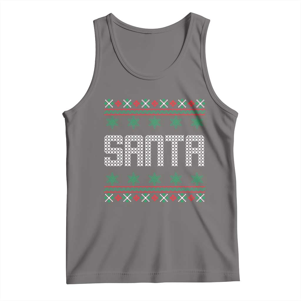 I'm So Good Santa Came Twice Santa Tank Top Funny Ugly Matching Couple Christmas Outfit Pajama - Wonder Print Shop