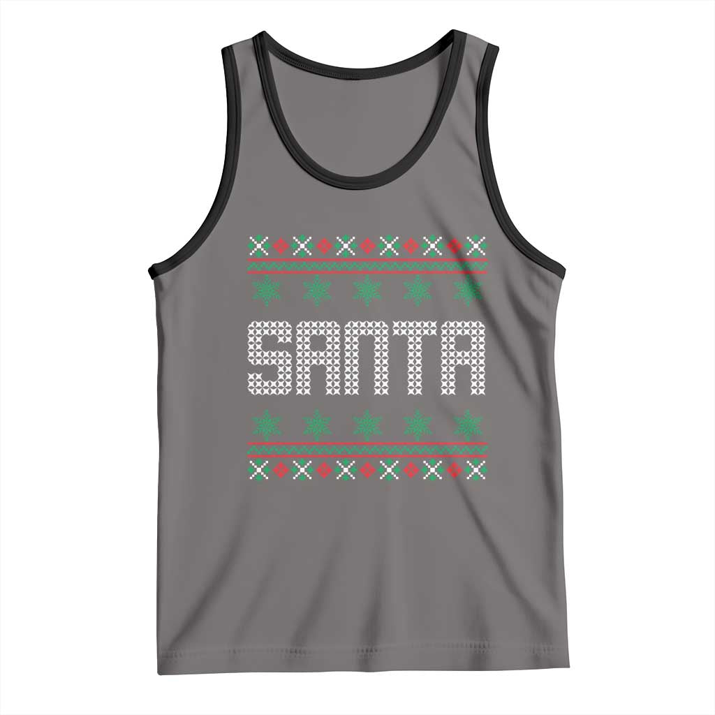 I'm So Good Santa Came Twice Santa Tank Top Funny Ugly Matching Couple Christmas Outfit Pajama - Wonder Print Shop