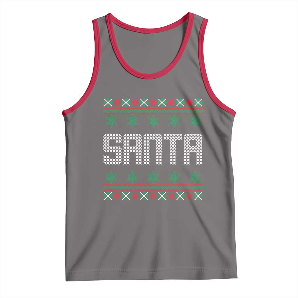 I'm So Good Santa Came Twice Santa Tank Top Funny Ugly Matching Couple Christmas Outfit Pajama - Wonder Print Shop