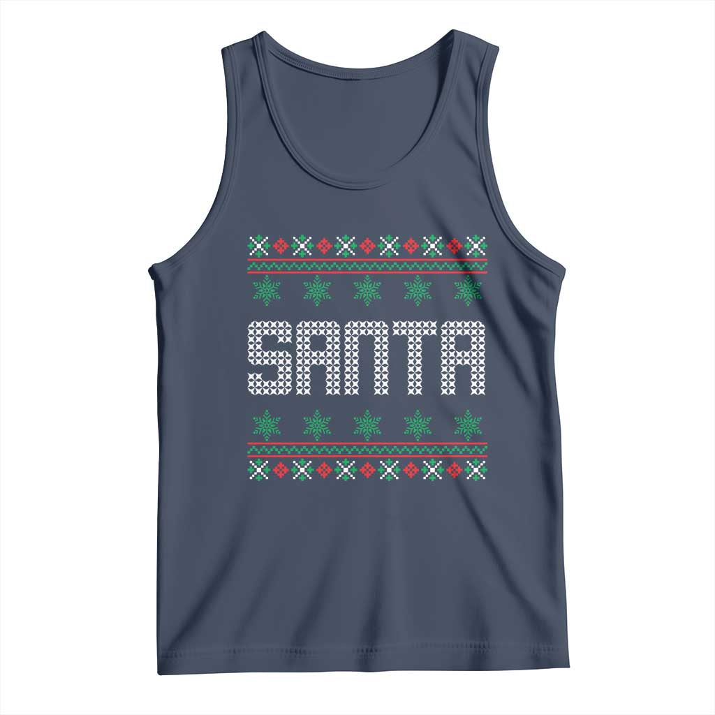 I'm So Good Santa Came Twice Santa Tank Top Funny Ugly Matching Couple Christmas Outfit Pajama - Wonder Print Shop
