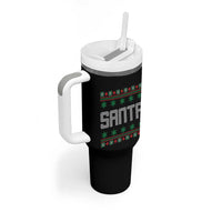 I'm So Good Santa Came Twice Santa Tumbler With Handle Funny Ugly Matching Couple Christmas Outfit Pajama - Wonder Print Shop