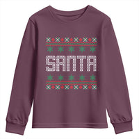 I'm So Good Santa Came Twice Santa Youth Sweatshirt Funny Ugly Matching Couple Christmas Outfit Pajama - Wonder Print Shop