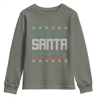 I'm So Good Santa Came Twice Santa Youth Sweatshirt Funny Ugly Matching Couple Christmas Outfit Pajama - Wonder Print Shop