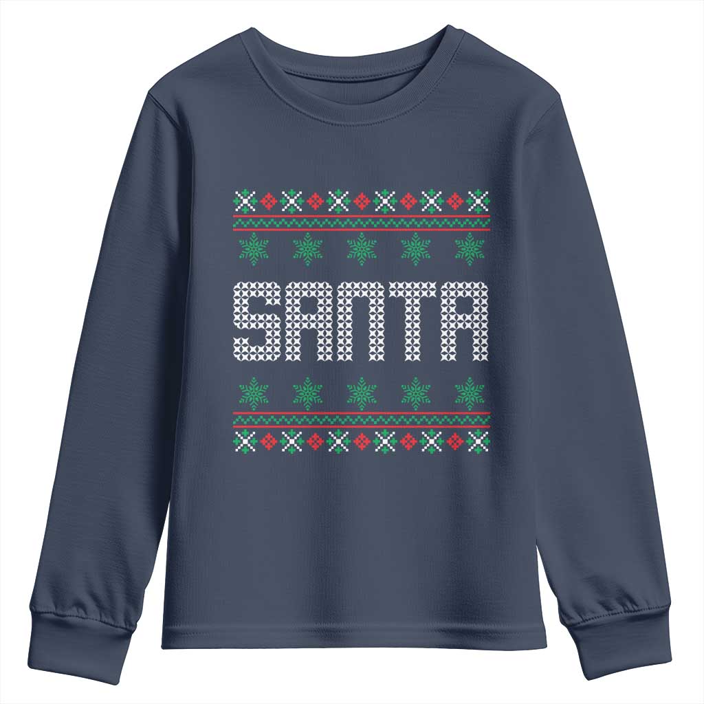 I'm So Good Santa Came Twice Santa Youth Sweatshirt Funny Ugly Matching Couple Christmas Outfit Pajama - Wonder Print Shop