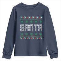 I'm So Good Santa Came Twice Santa Youth Sweatshirt Funny Ugly Matching Couple Christmas Outfit Pajama - Wonder Print Shop