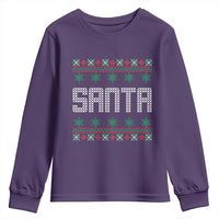 I'm So Good Santa Came Twice Santa Youth Sweatshirt Funny Ugly Matching Couple Christmas Outfit Pajama - Wonder Print Shop