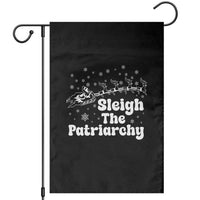 Sleigh The Patriarchy Garden Flag Christmas Feminist Womens Rights - Wonder Print Shop