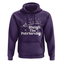 Sleigh The Patriarchy Hoodie Christmas Feminist Womens Rights - Wonder Print Shop