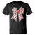 Coquette Valentine's Day T Shirt Heart Bow