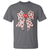 Coquette Valentine's Day T Shirt Heart Bow