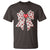 Coquette Valentine's Day T Shirt Heart Bow