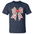 Coquette Valentine's Day T Shirt Heart Bow