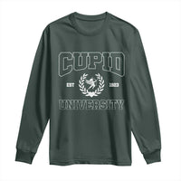 Cupid University Long Sleeve Shirt Cute Valentine's Day Funny College