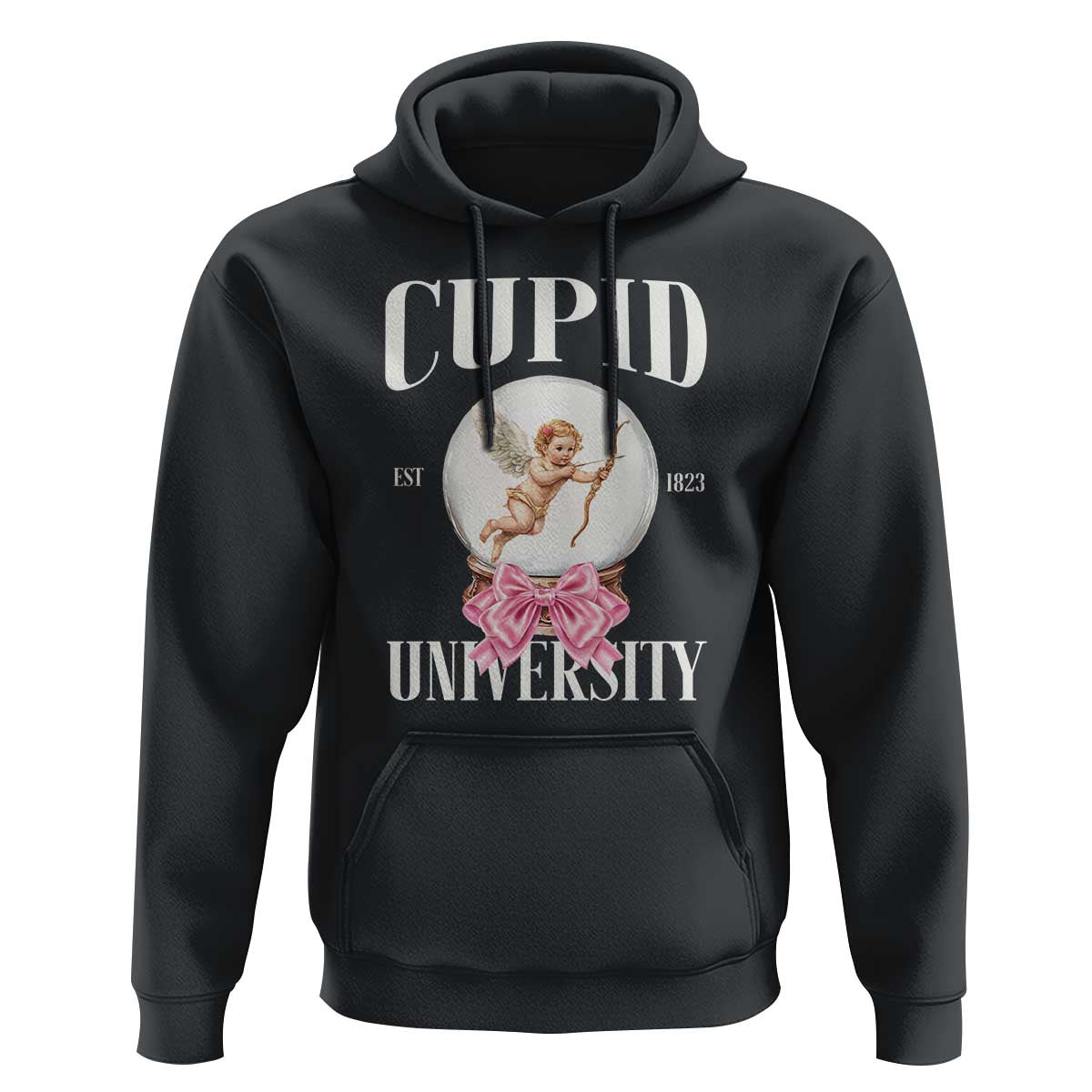 Cupid University Hoodie Cute Valentine's Day College