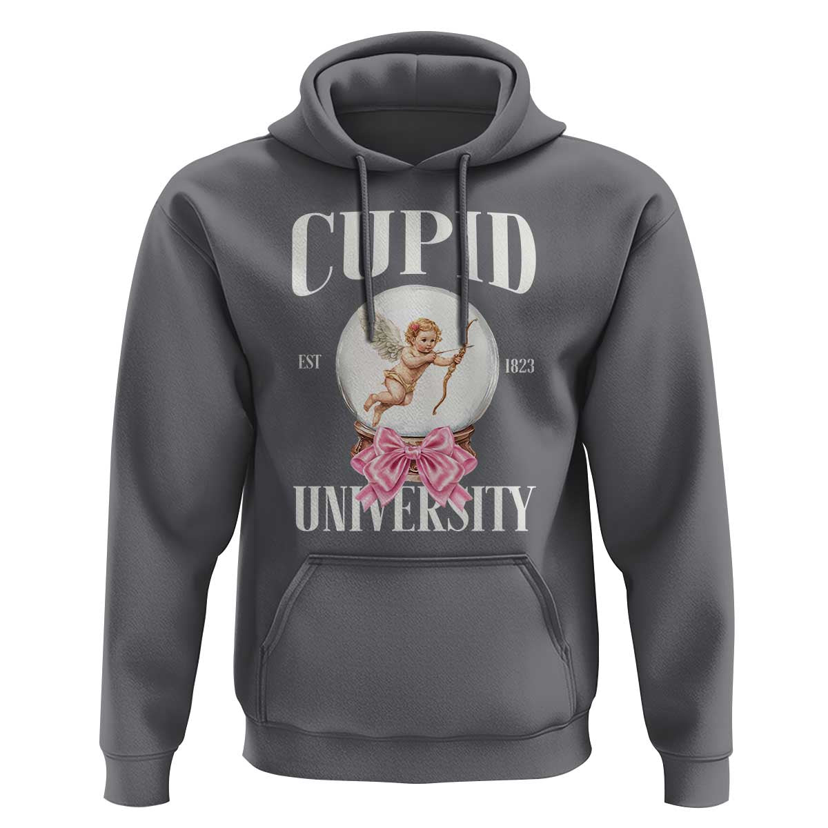 Cupid University Hoodie Cute Valentine's Day College
