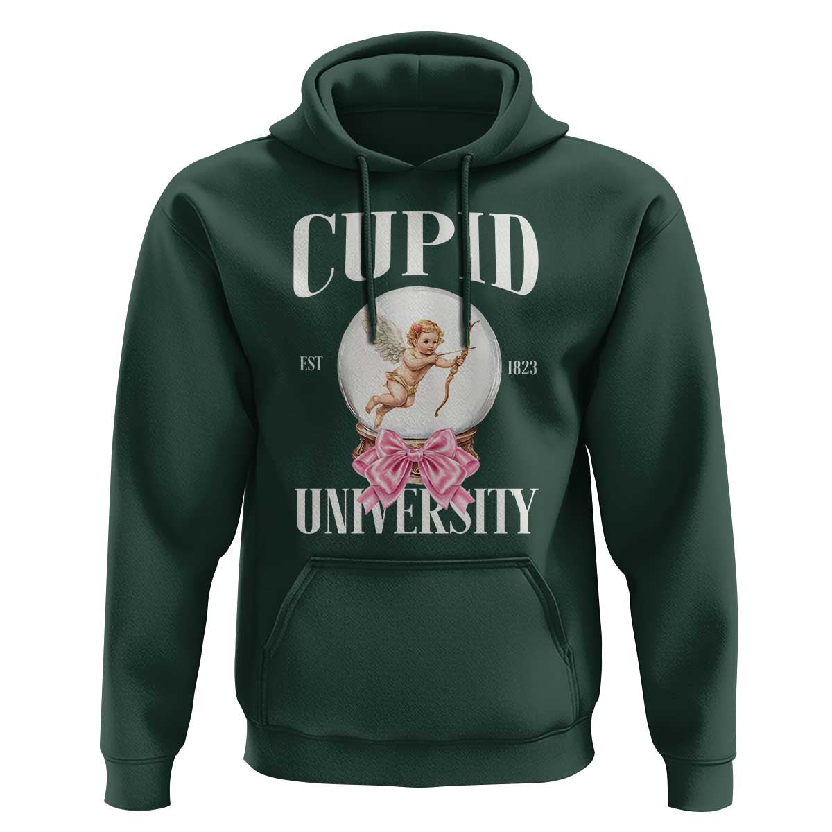 Cupid University Hoodie Cute Valentine's Day College