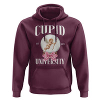 Cupid University Hoodie Cute Valentine's Day College