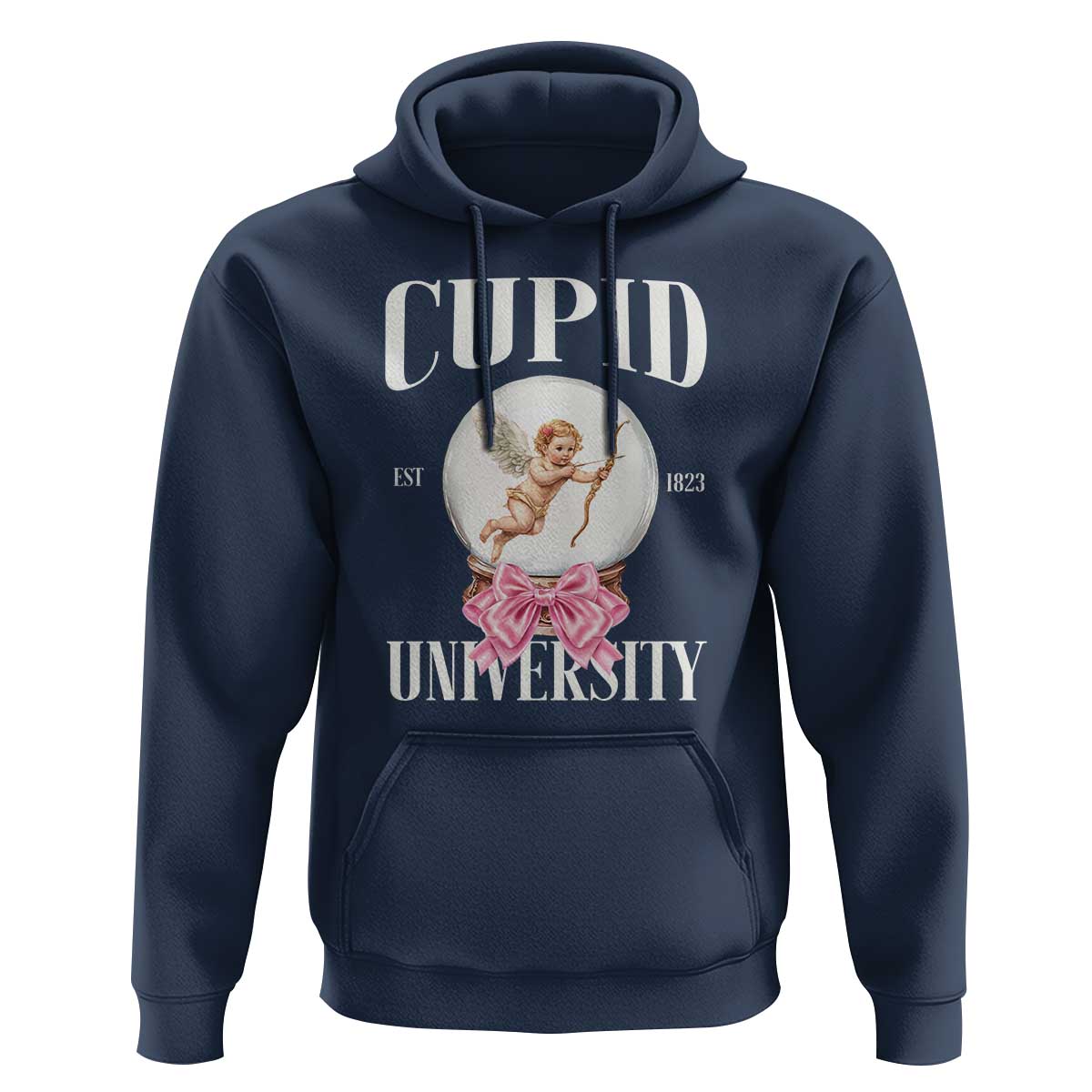 Cupid University Hoodie Cute Valentine's Day College