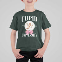 Cupid University T Shirt For Kid Cute Valentine's Day College