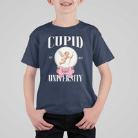 Cupid University T Shirt For Kid Cute Valentine's Day College